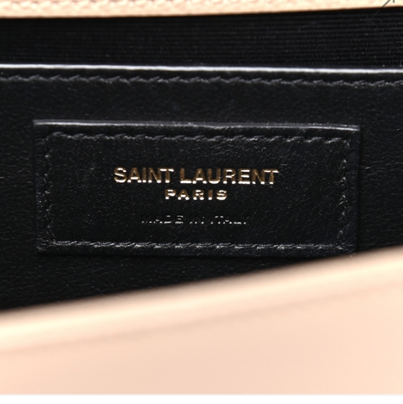 YSL Kate Medium Grain Beige Leather Gold Chain Bag - Picture 6 of 12